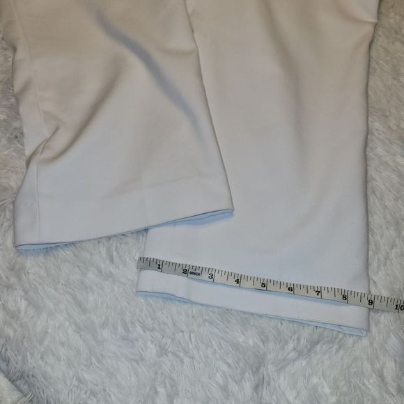 Tommy Hilfiger cropped lined white pants - Picture 7 of 8
